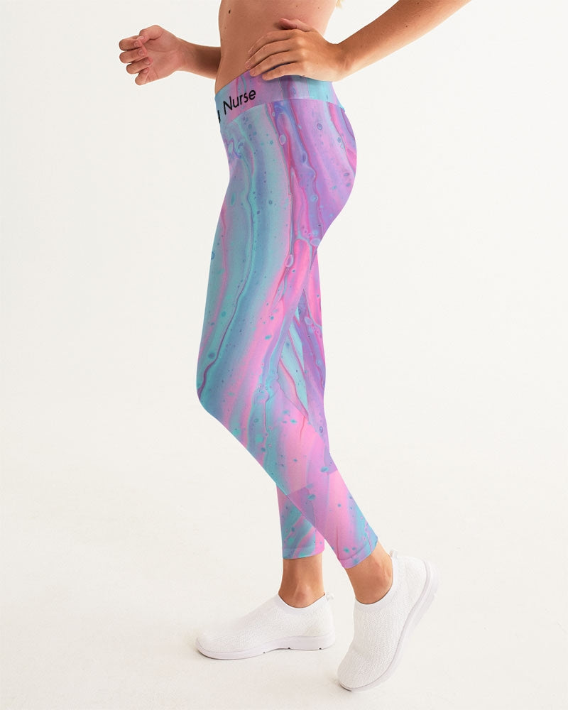 Angry Tye Dye Women's Yoga Pants