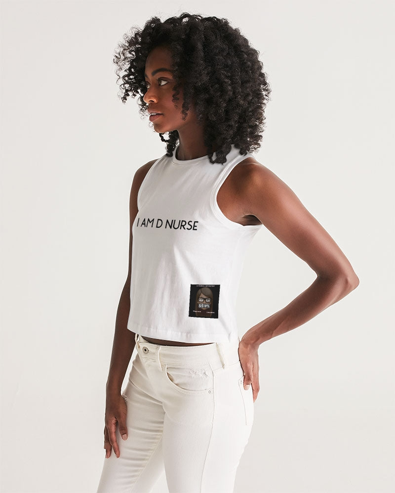 Angry White Women's Cropped Tank