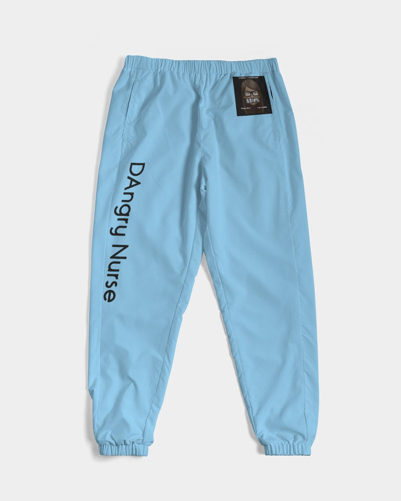 Angry pastel blue Men's Track Pants