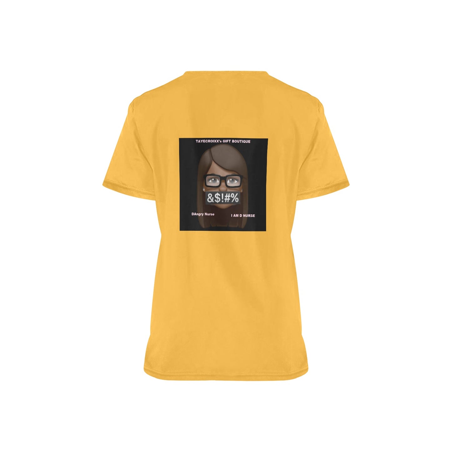DAngry Nurse Scrub Top