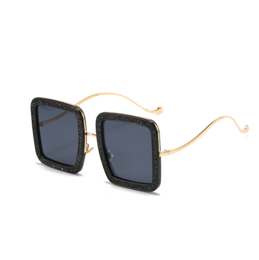 European And American Net Red Ins Street Shot Fashion Glasses Personality Drill Funny