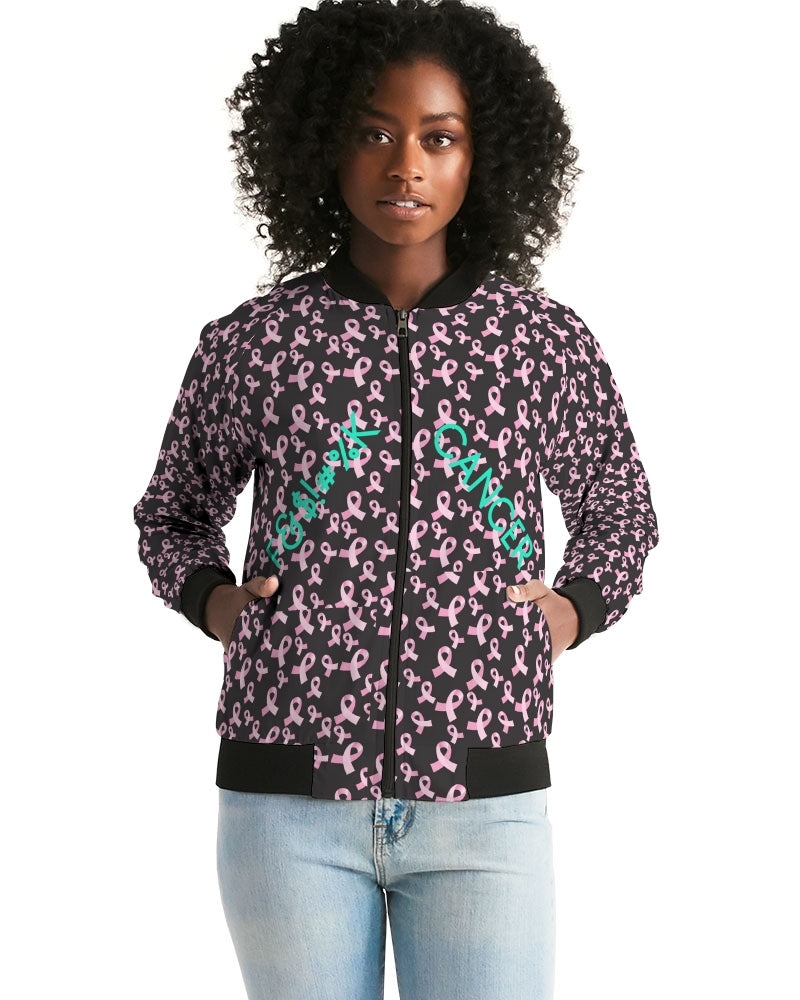 Special Edition F&$!#%K CANCER Women's Bomber Jacket
