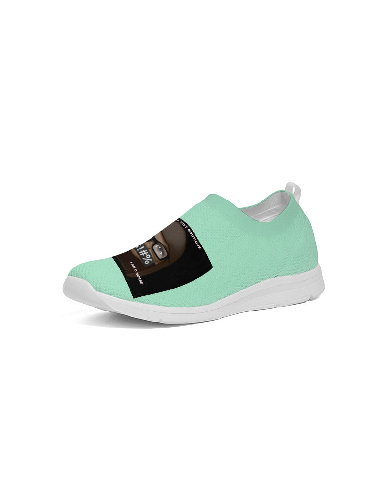 Angry pastel green Women's Slip-On Flyknit Shoe