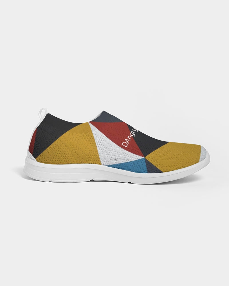 Angry Triangles Women's Slip-On Flyknit Shoe