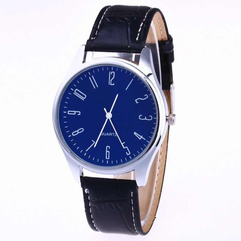 Fashion Twelve Digital Face Maker Quartz Watch Men