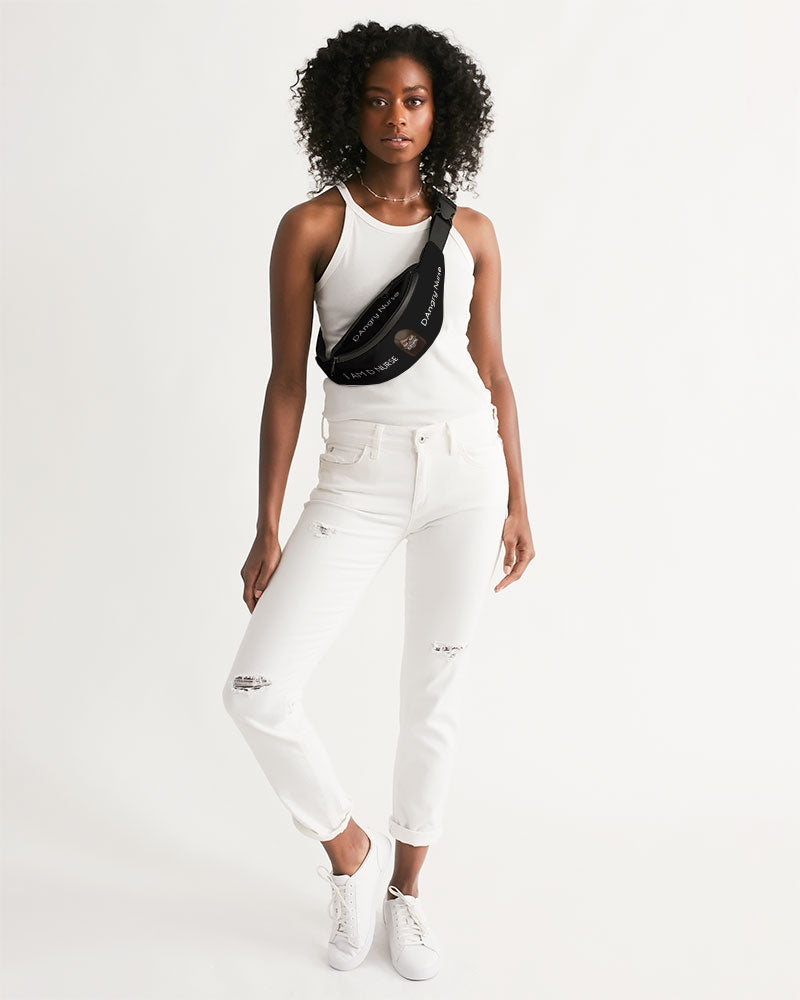 Angry black Crossbody Sling Bag