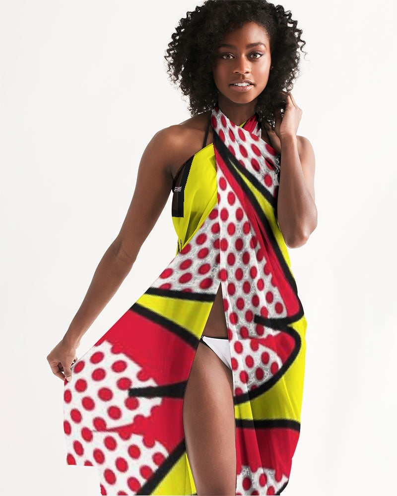 Angry Explosion Swim Cover Up