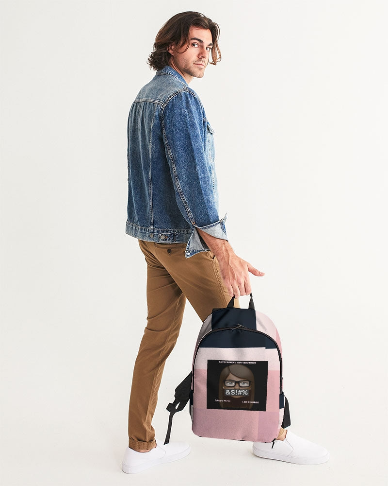 Angry stripes Large Backpack