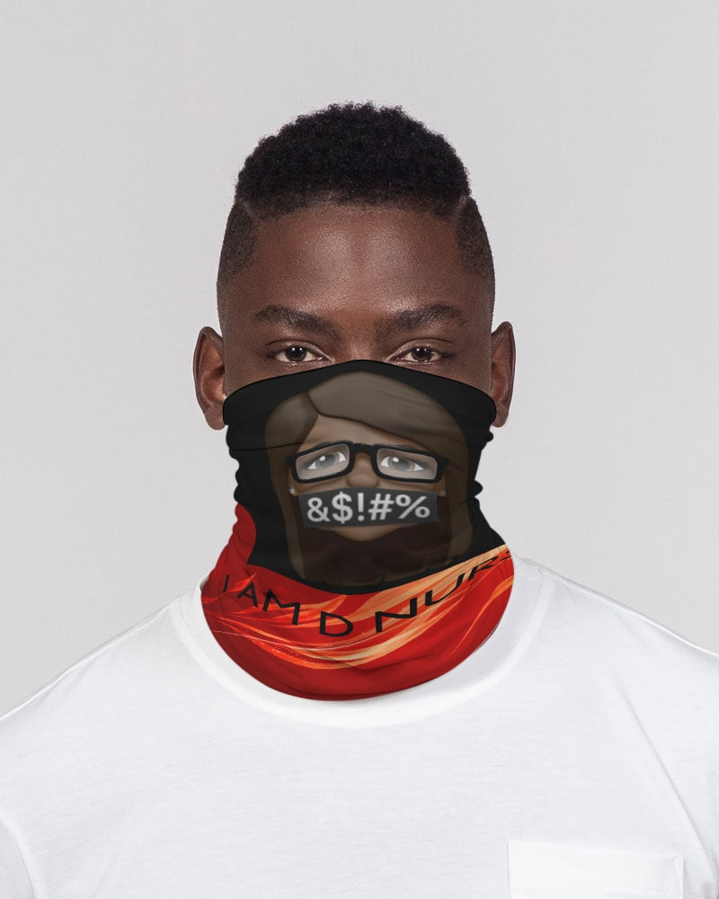 DAngry Nurse red Neck Gaiter Set