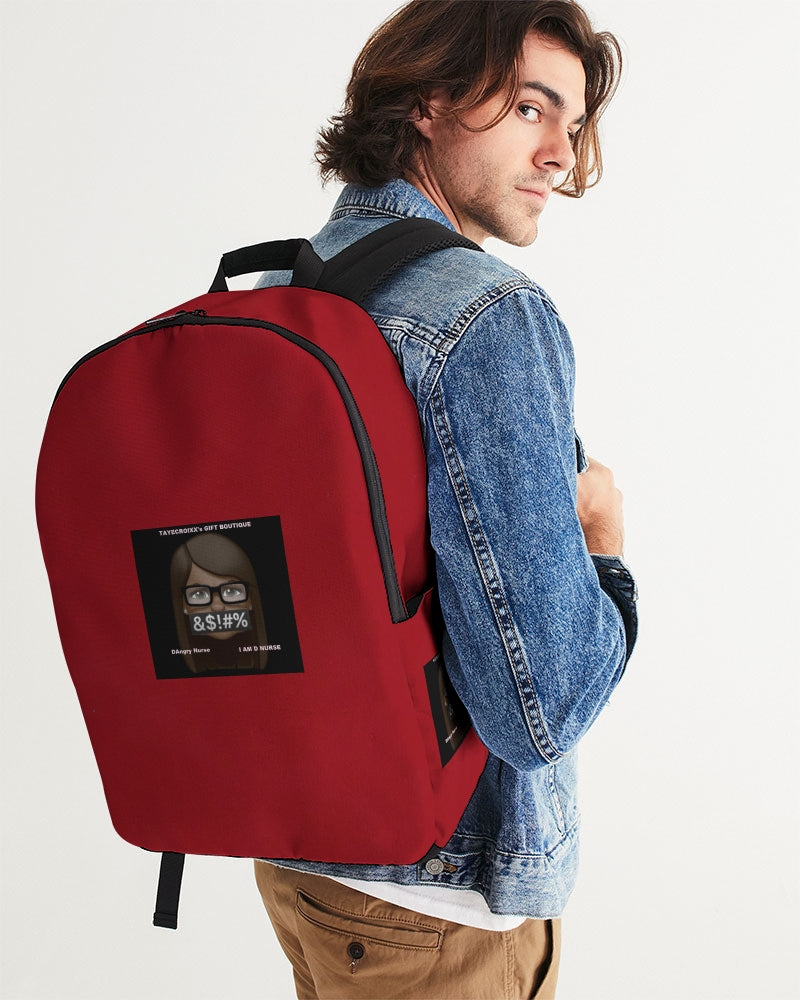 red Large Backpack