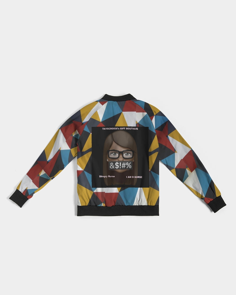 Angry Triangles Women's Bomber Jacket