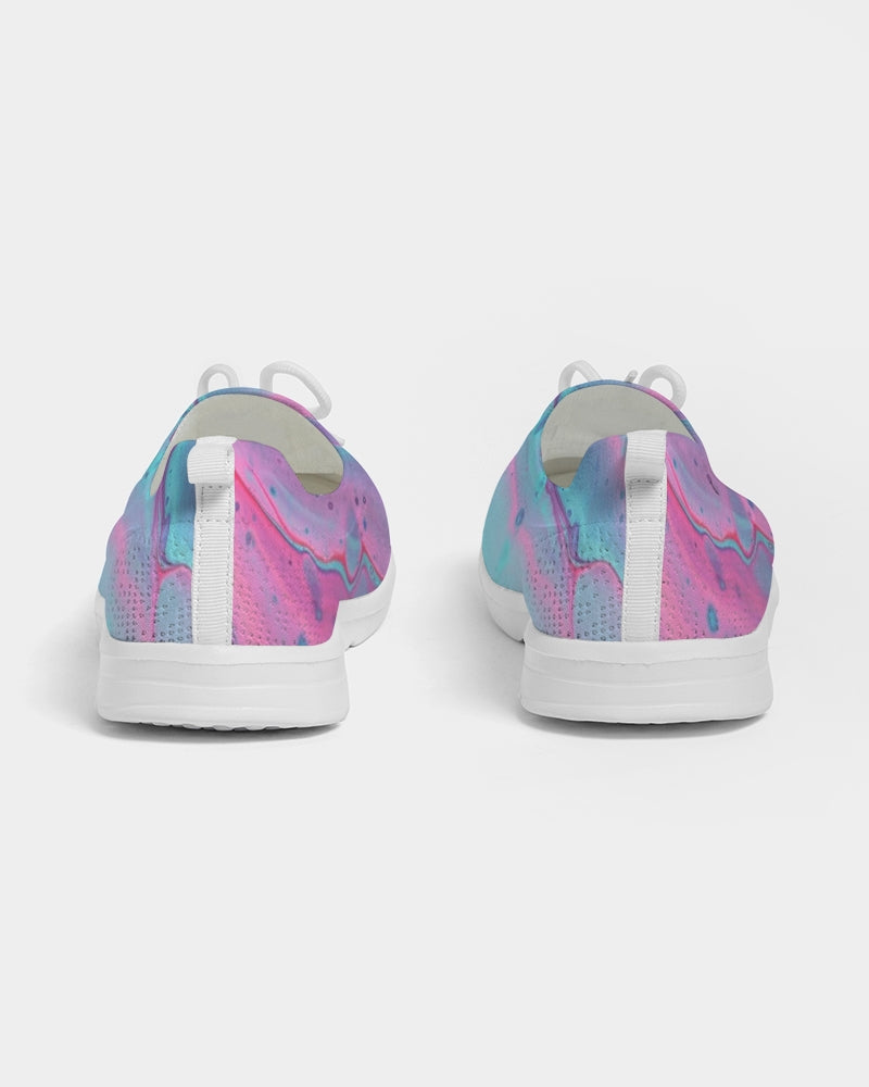Angry Tye Dye Women's Lace Up Flyknit Shoe