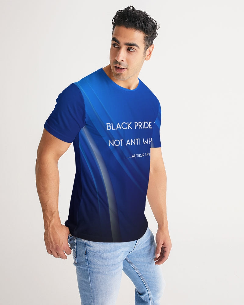 black-and-blue Men's Tee
