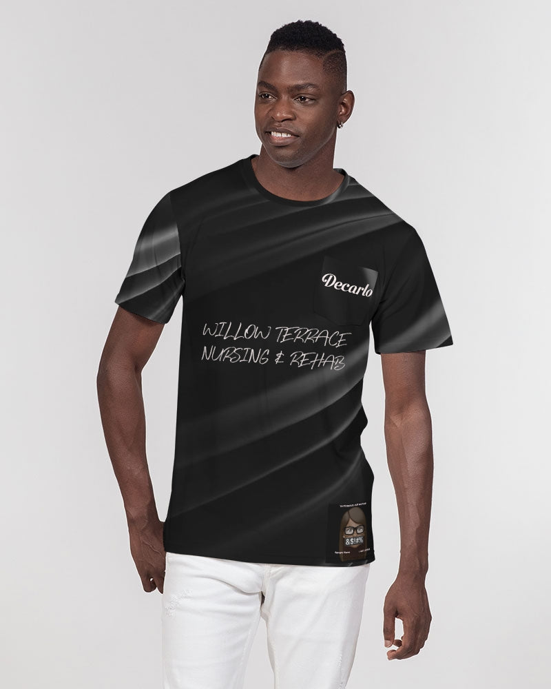 Black Men's Everyday Pocket Tee
