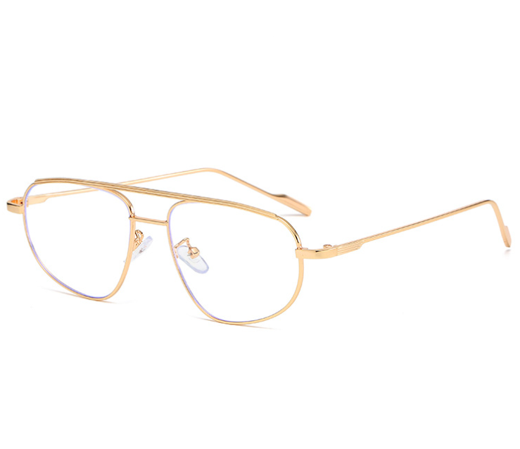 Fashion Of Metal Double Beam Sunglasses