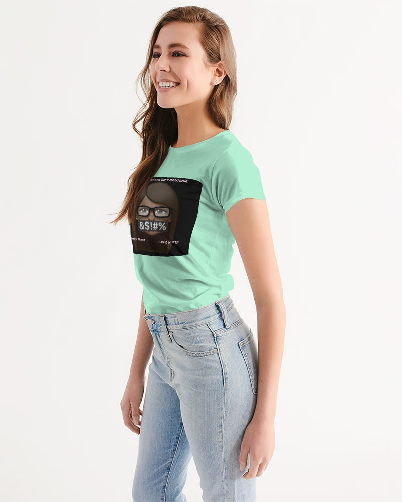 Angry pastel green Women's Tee