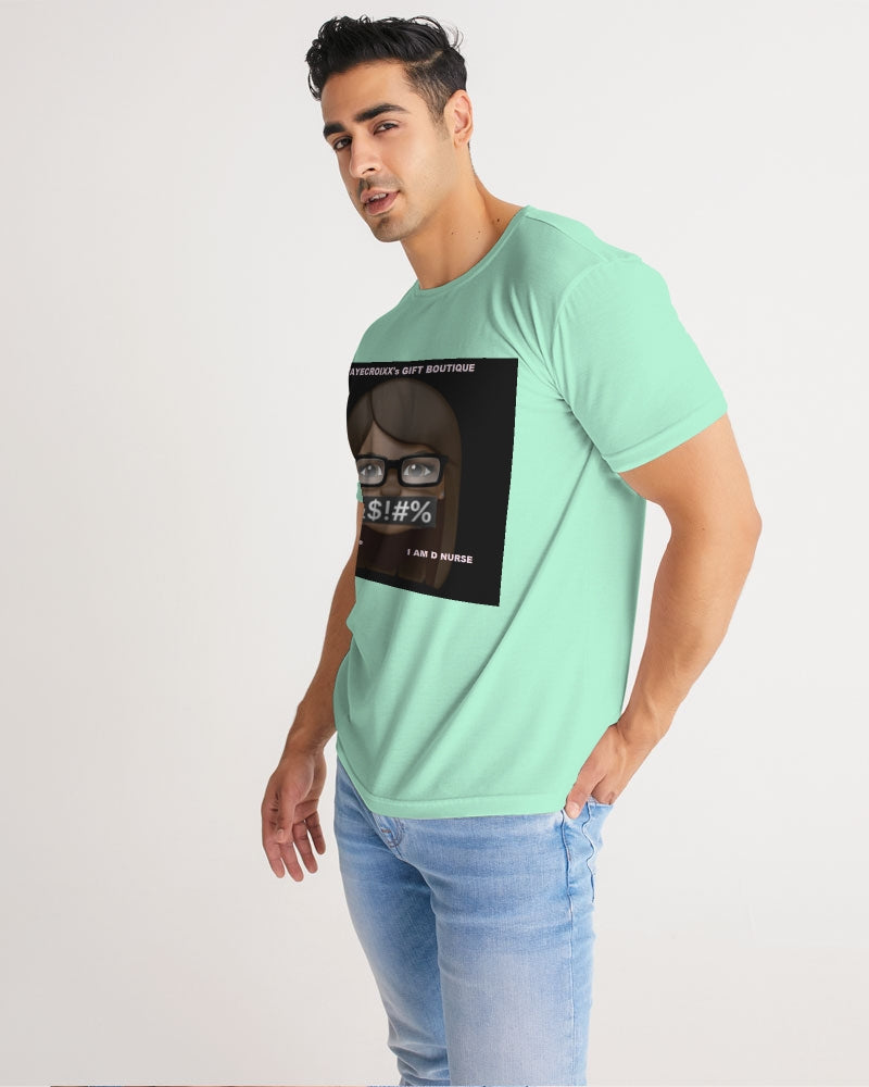 Angry pastel green Men's Tee