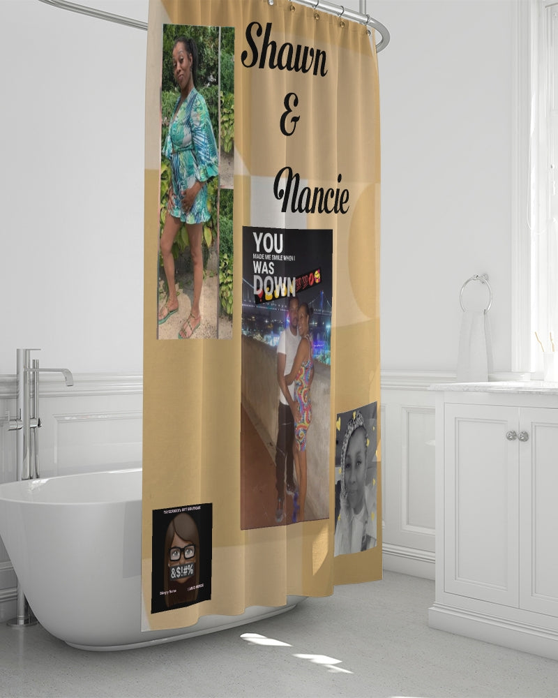 Nancie & Shawn Shower Curtain 72"x72"