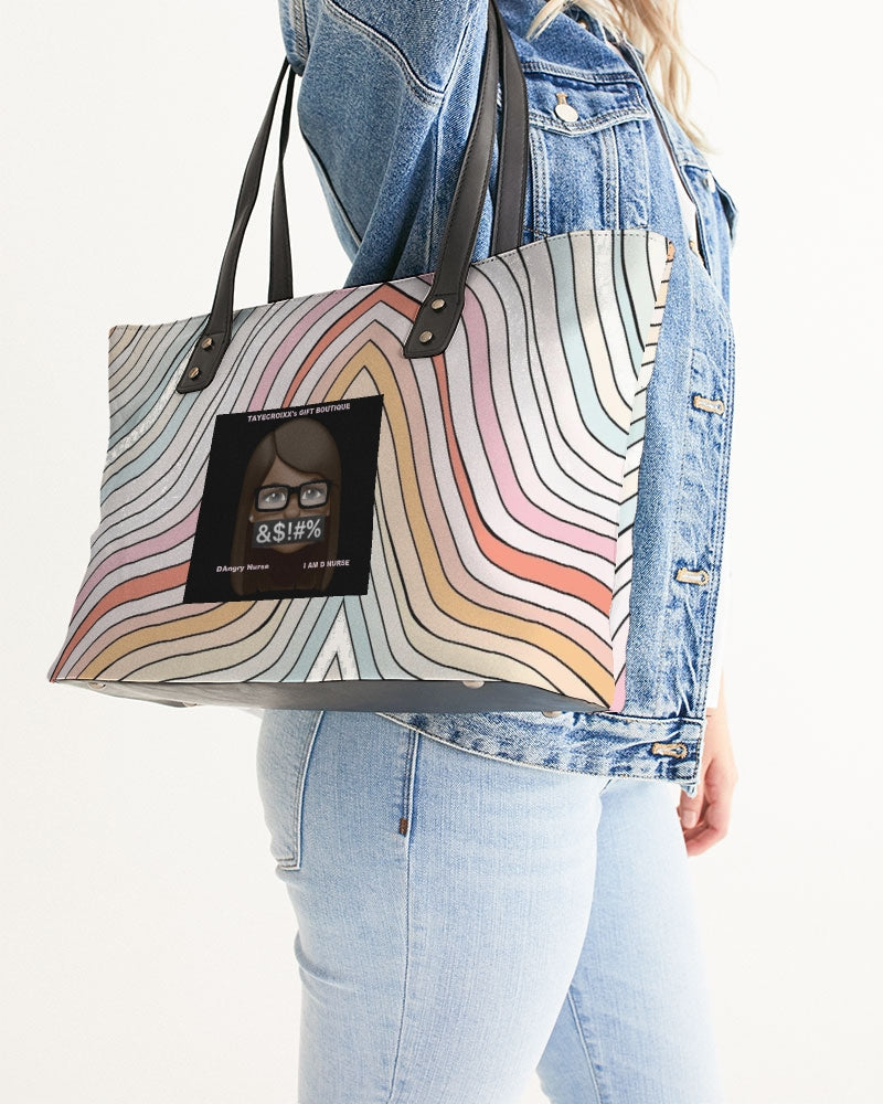 Angry waves Stylish Tote