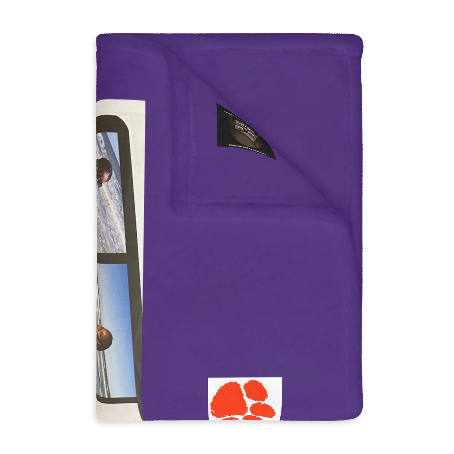 Velveteen Microfiber Blanket (Two-sided print)