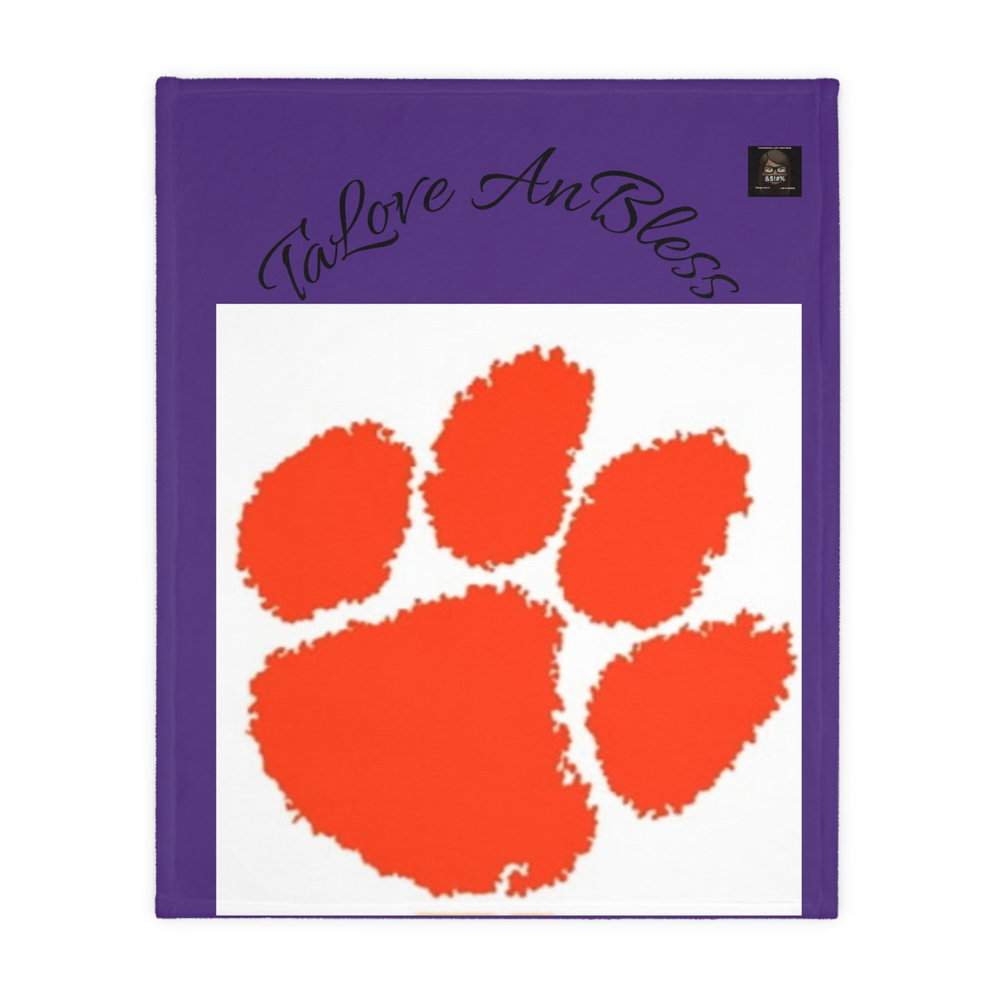Velveteen Microfiber Blanket (Two-sided print)