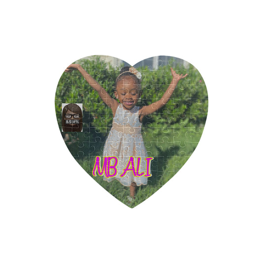 Heart-Shaped Jigsaw Puzzle (Set of 75 Pieces)