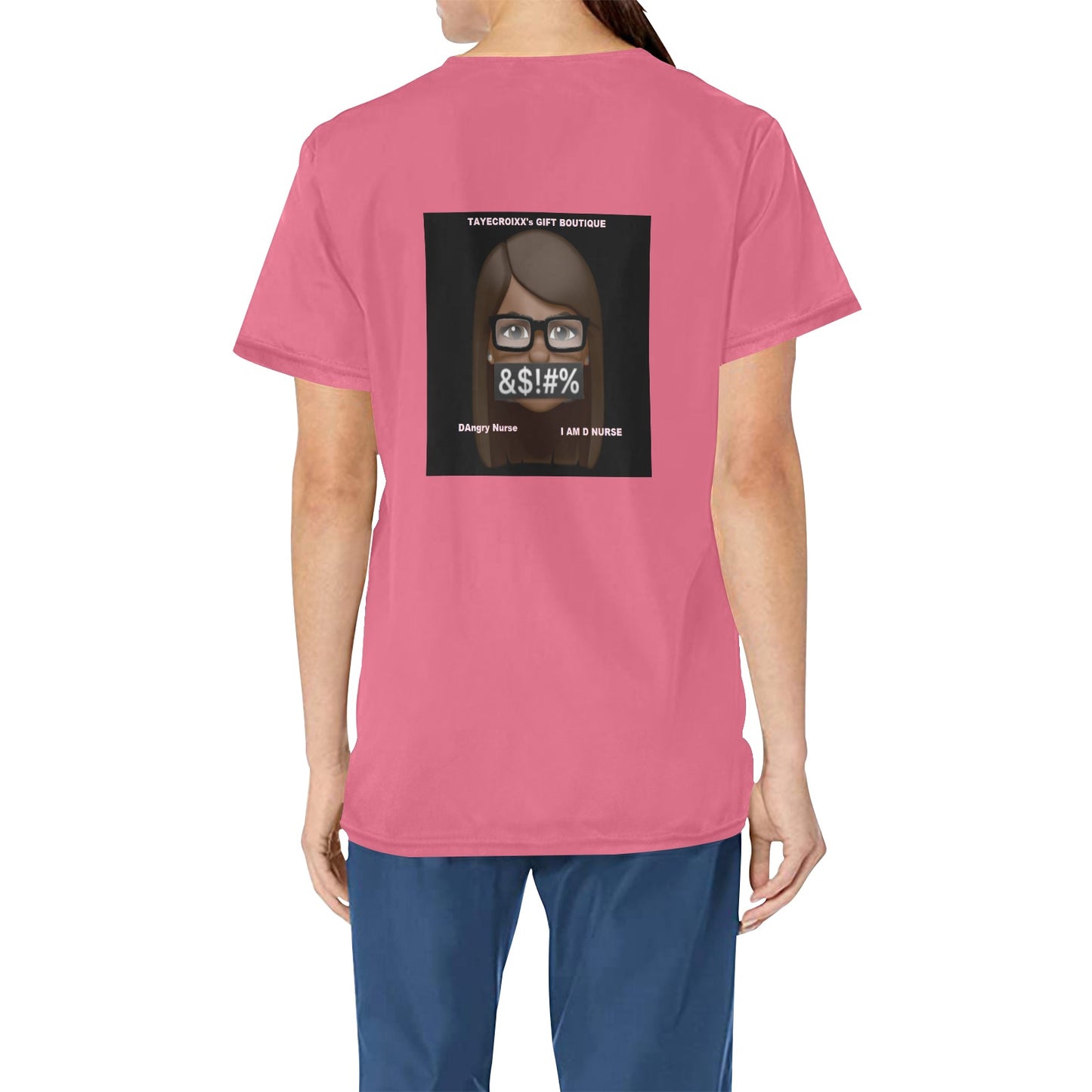 Women's  All Over Print Scrub