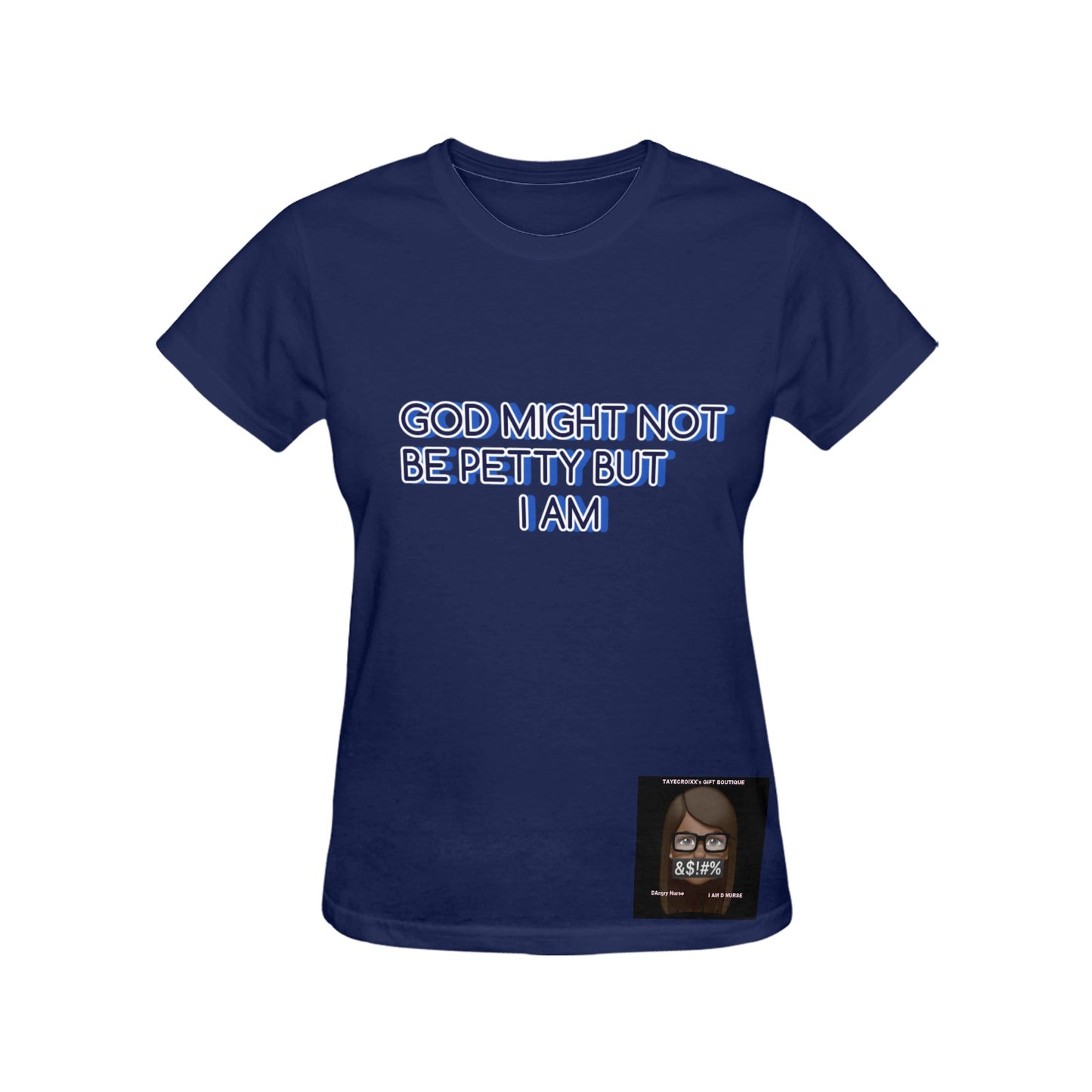 Women's DAngry Nurse T-shirt