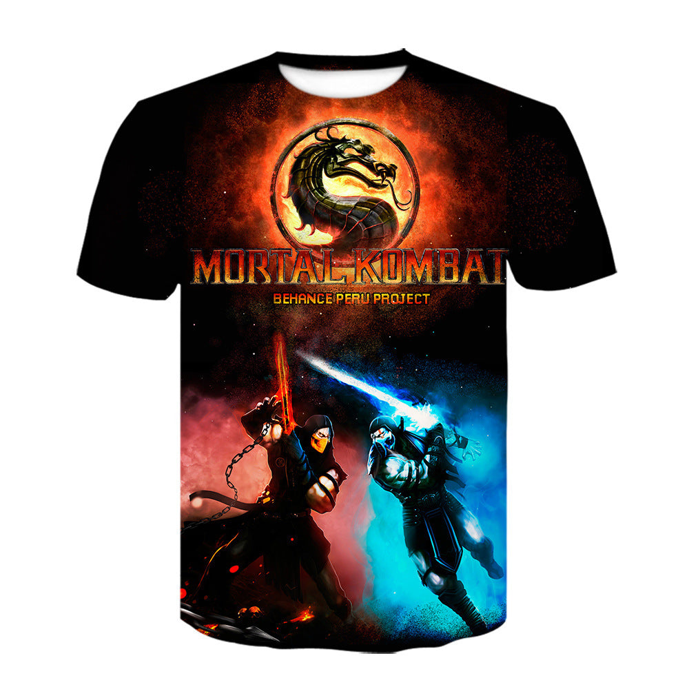 Men's Gaming Mortal Kombat Short Sleeve T-Shirt