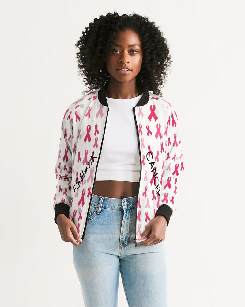 Special Edition F&$!#%K CANCER Women's Bomber Jacket