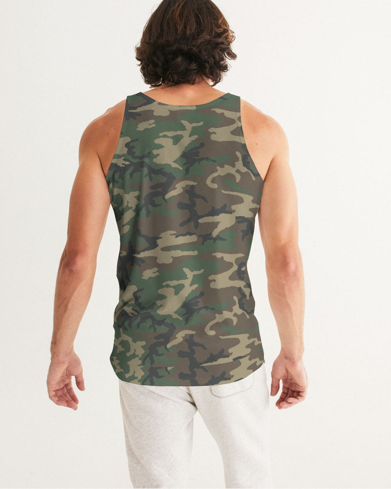 Brown-camo Men's Tank