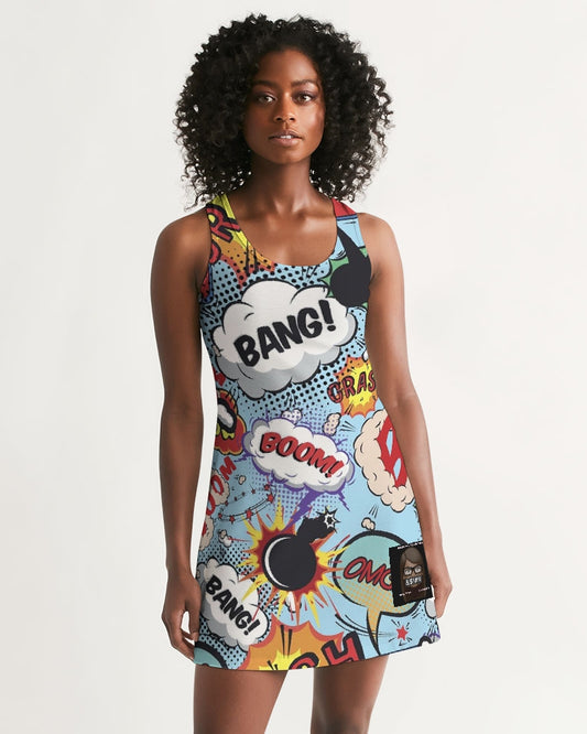 Angry sounds Women's Racerback Dress