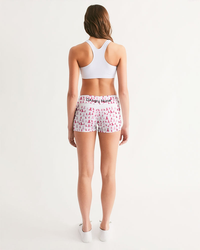 Special Edition F&$!#%K CANCER Women's Mid-Rise Yoga Shorts