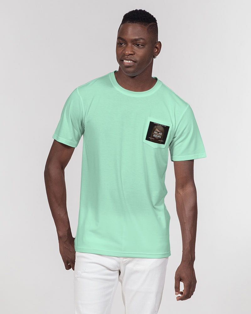 Angry pastel green Men's Everyday Pocket Tee