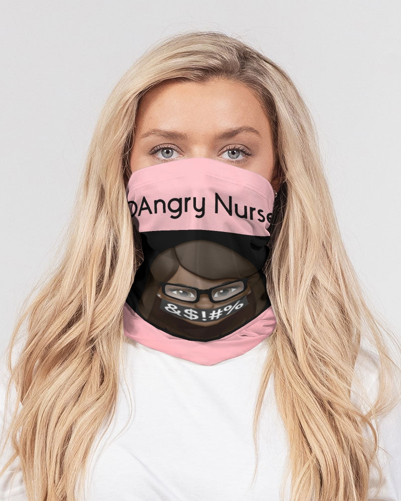 Angry Pink Neck Gaiter Set