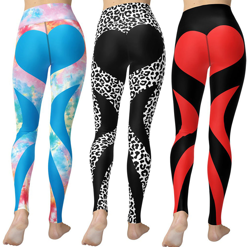 European And American Plus Size Women's Leggings Tight Yoga Pants New S-2XL