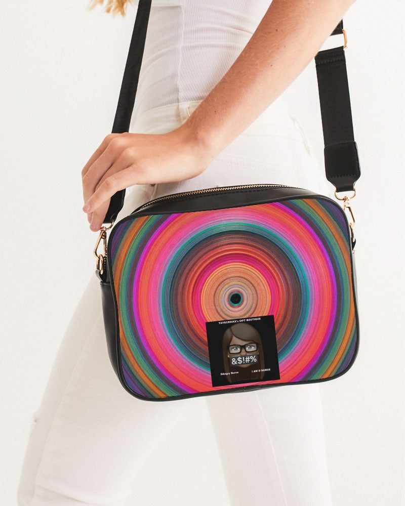 Angry eye Crossbody Bag