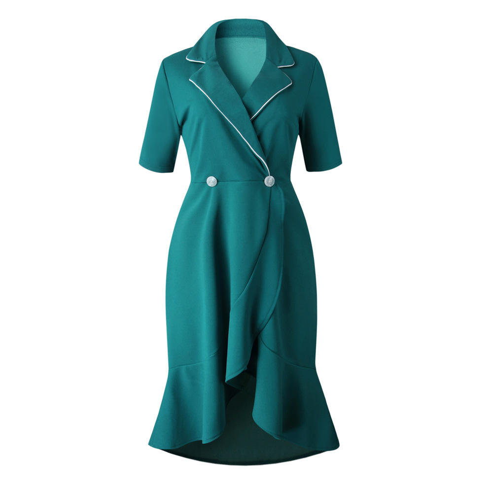 Women's Plus Size Women's Temperament Dress