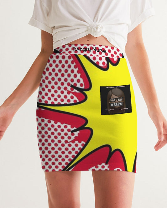 Angry Explosion Women's Mini Skirt