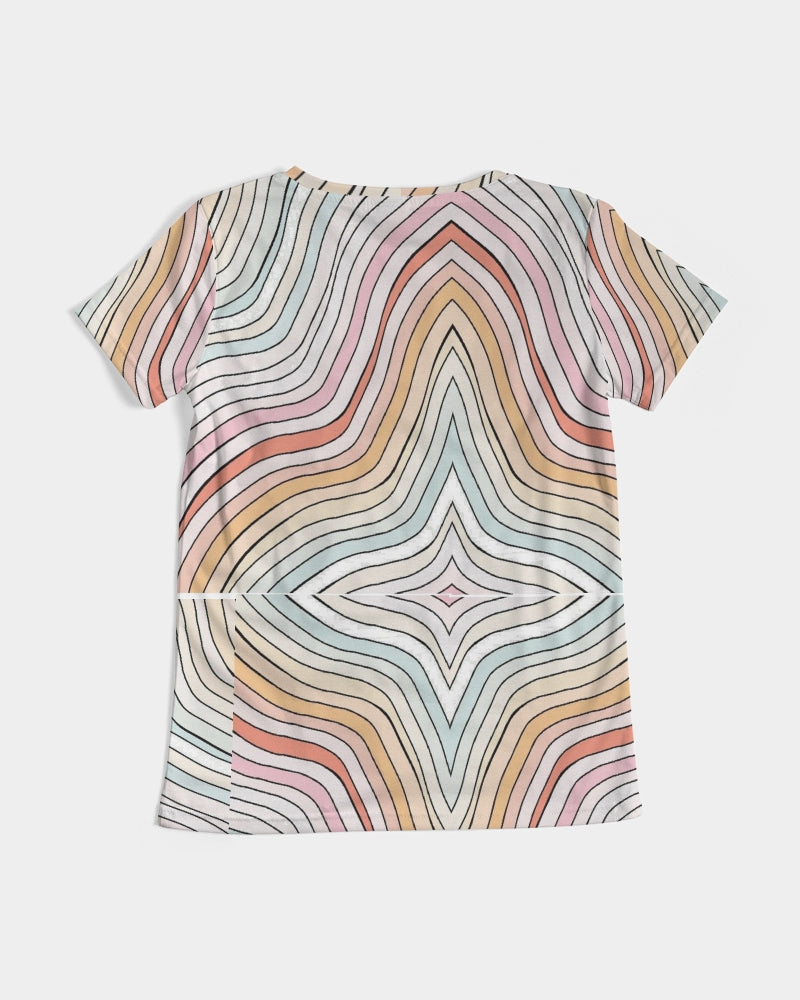 Angry waves Women's V-Neck Tee