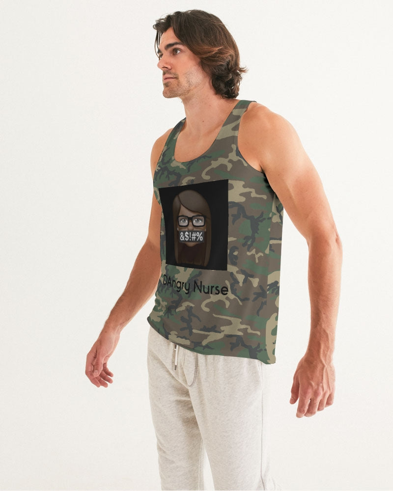 Brown-camo Men's Tank