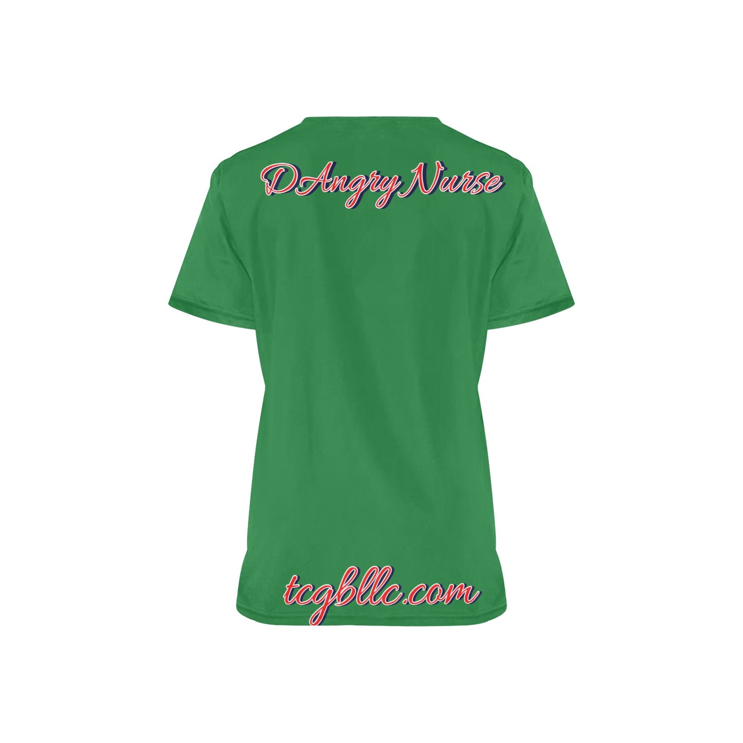 DAngry Nurse Scrub Top