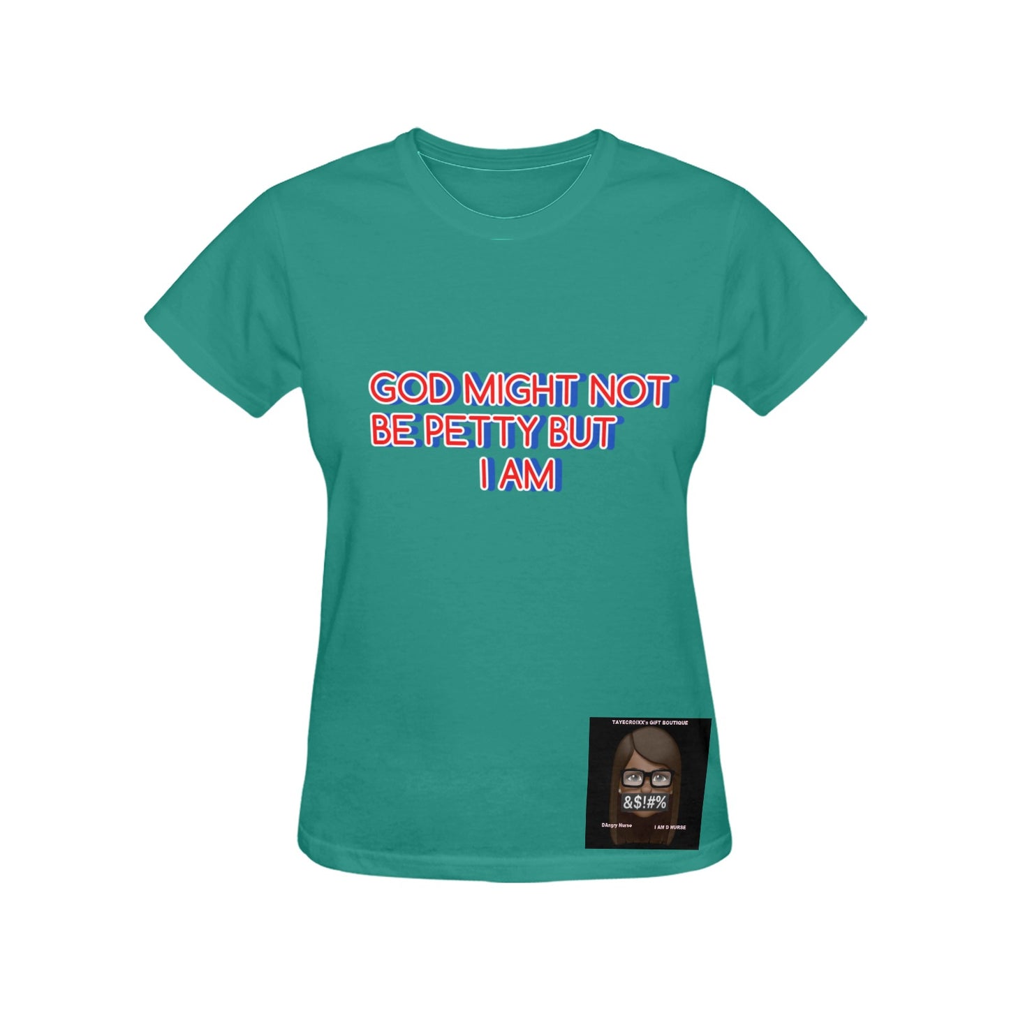 Women's DAngry Nurse T-shirt