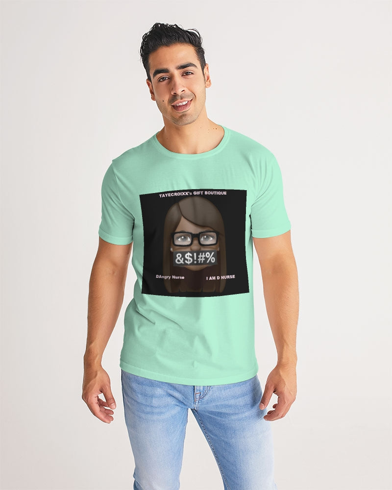 Angry pastel green Men's Tee