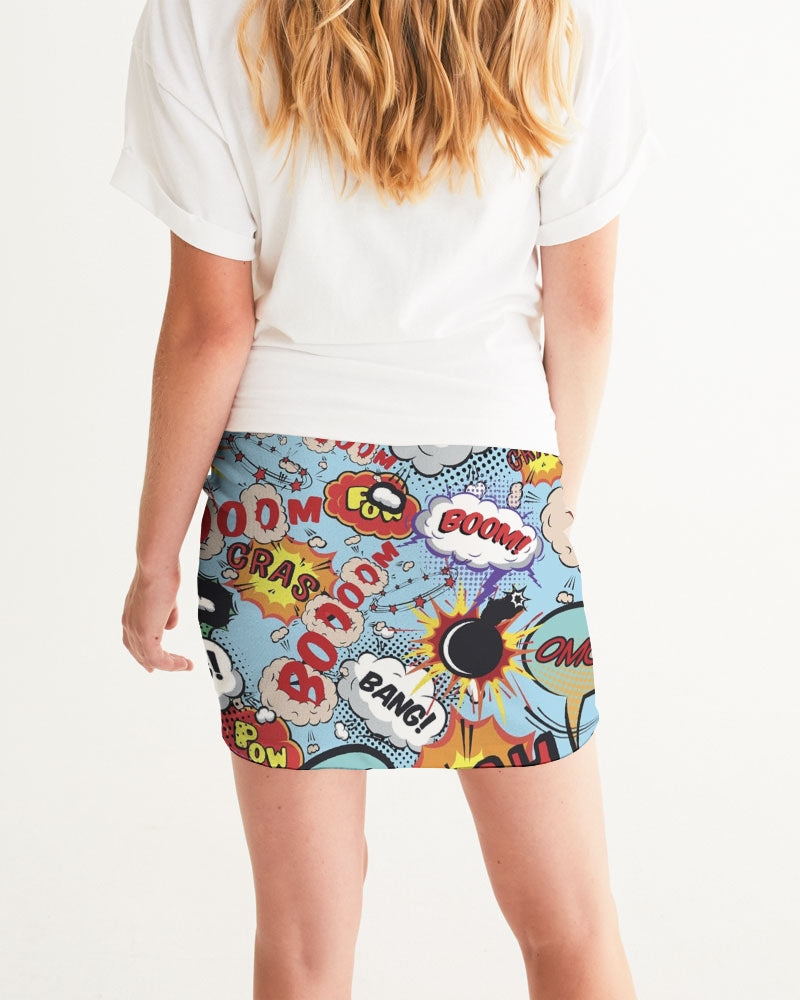 Angry sounds Women's Mini Skirt