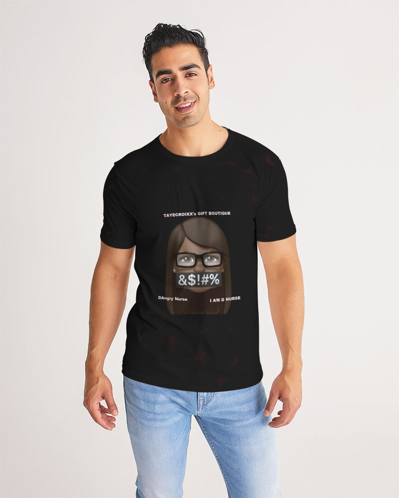 Angry Black-and-Red Men's Tee