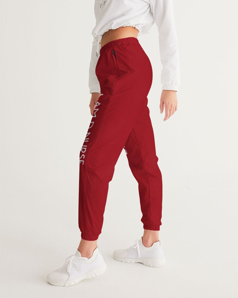 red Women's Track Pants