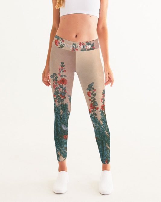 Angry Flowers Women's Yoga Pants