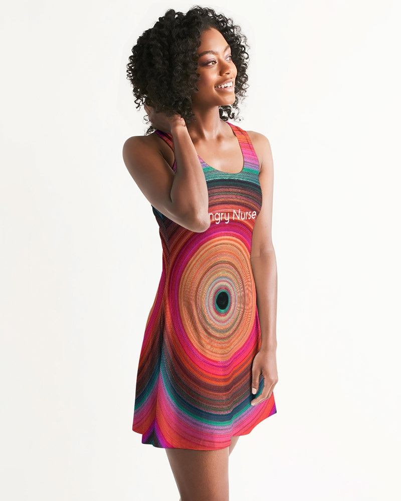 Angry eye Women's Racerback Dress