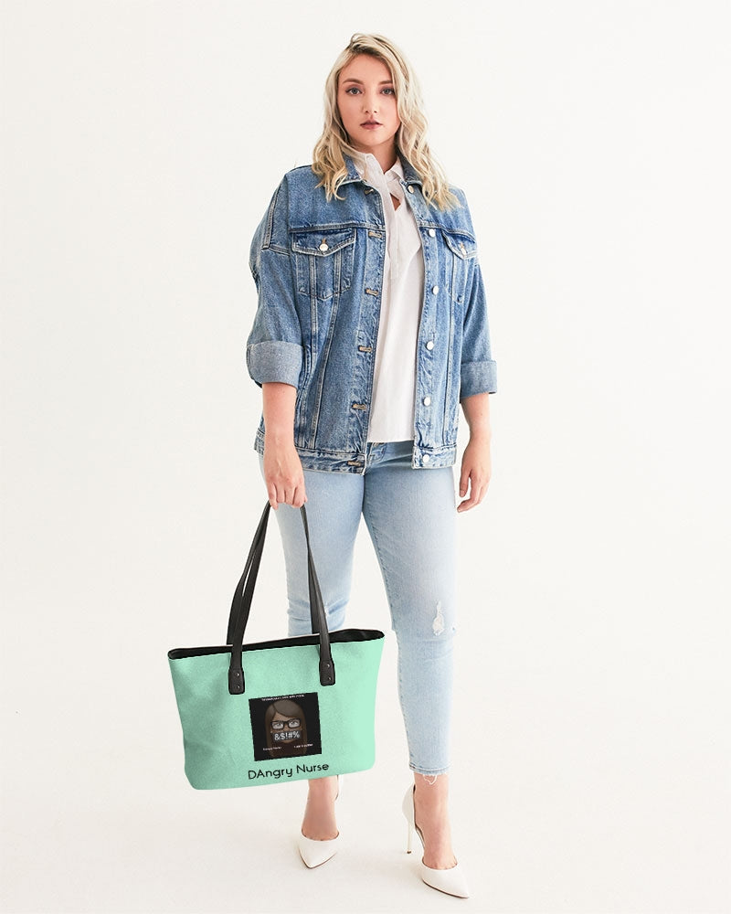 Angry pastel green Stylish Tote